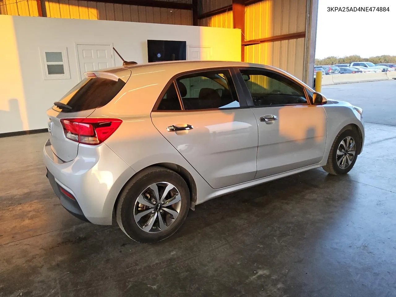 2022 Kia Rio S VIN: 3KPA25AD4NE474884 Lot: 75413014