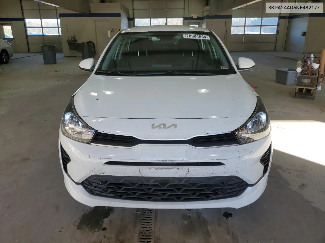 2022 Kia Rio Lx VIN: 3KPA24AD5NE482177 Lot: 78804844