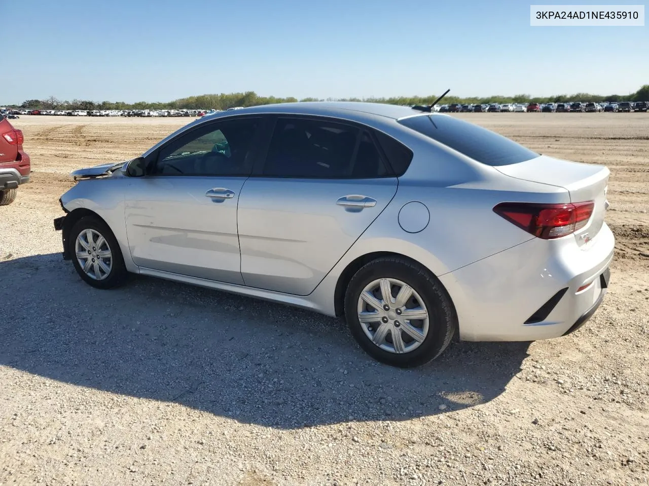 2022 Kia Rio Lx VIN: 3KPA24AD1NE435910 Lot: 79432904