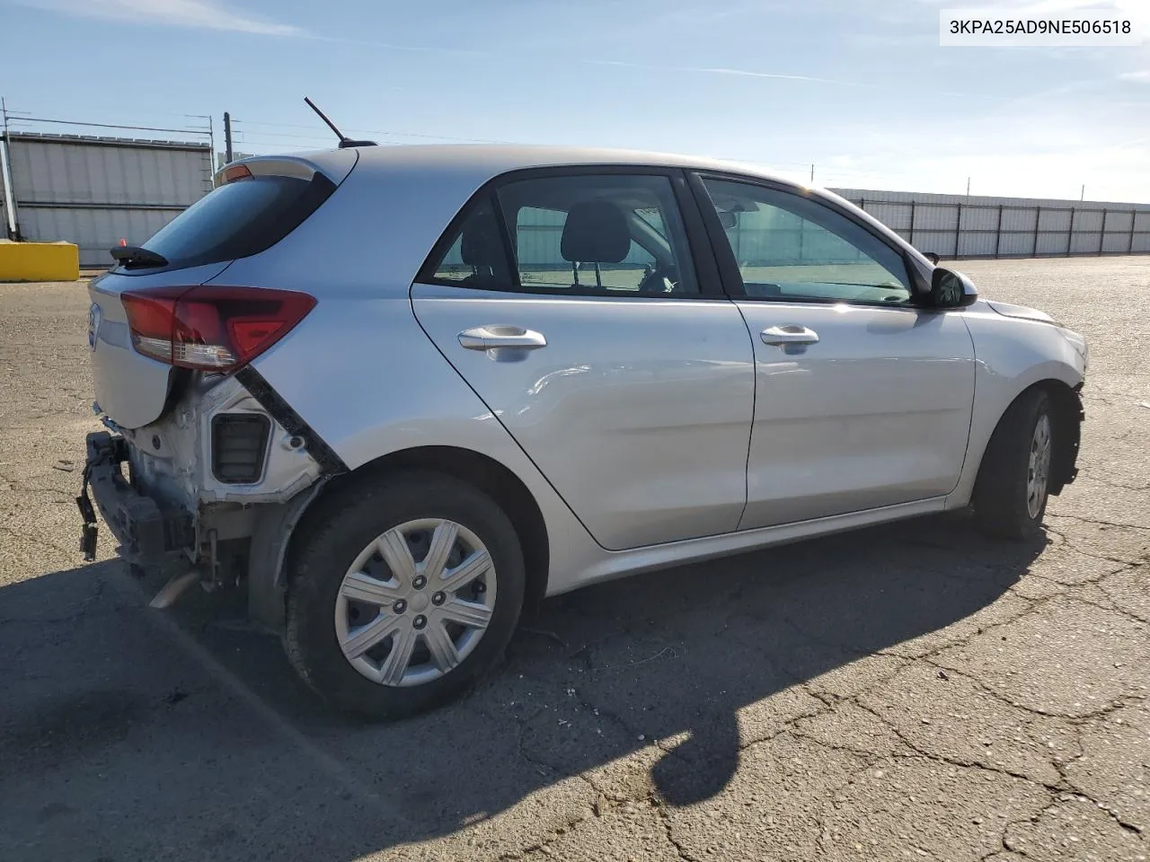 2022 Kia Rio S VIN: 3KPA25AD9NE506518 Lot: 81279004