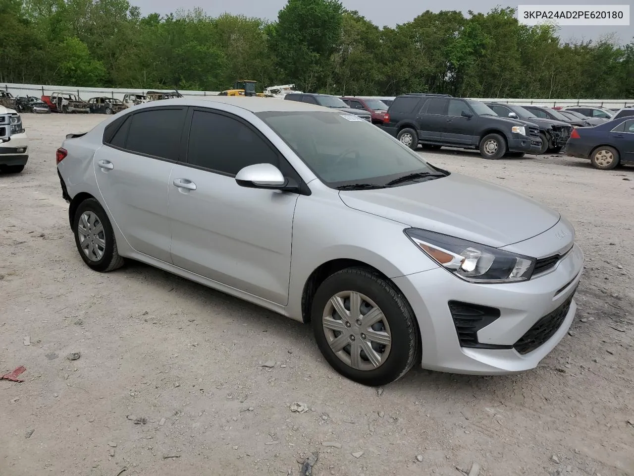 2023 Kia Rio Lx VIN: 3KPA24AD2PE620180 Lot: 50782724