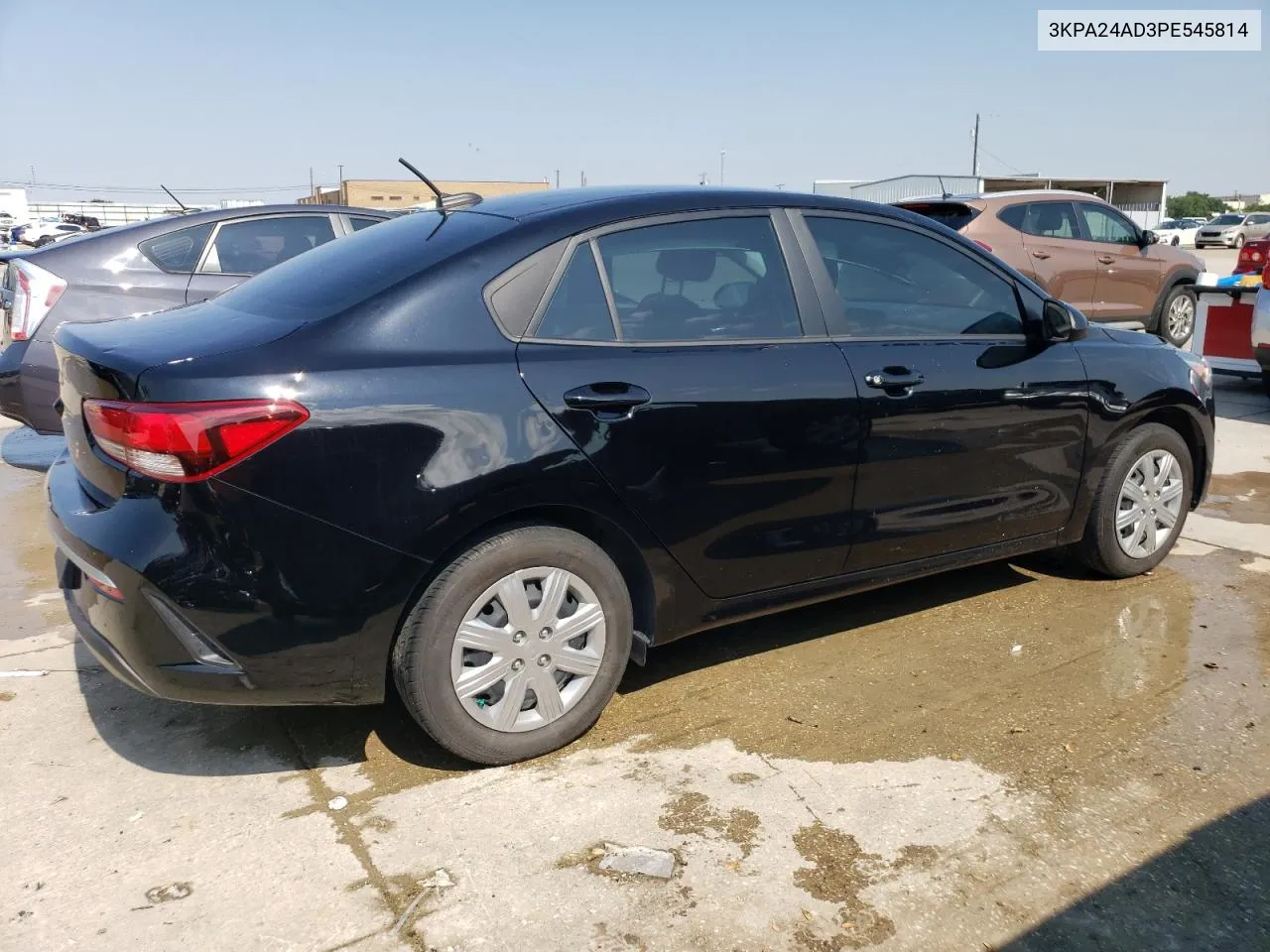 2023 Kia Rio Lx VIN: 3KPA24AD3PE545814 Lot: 57965574