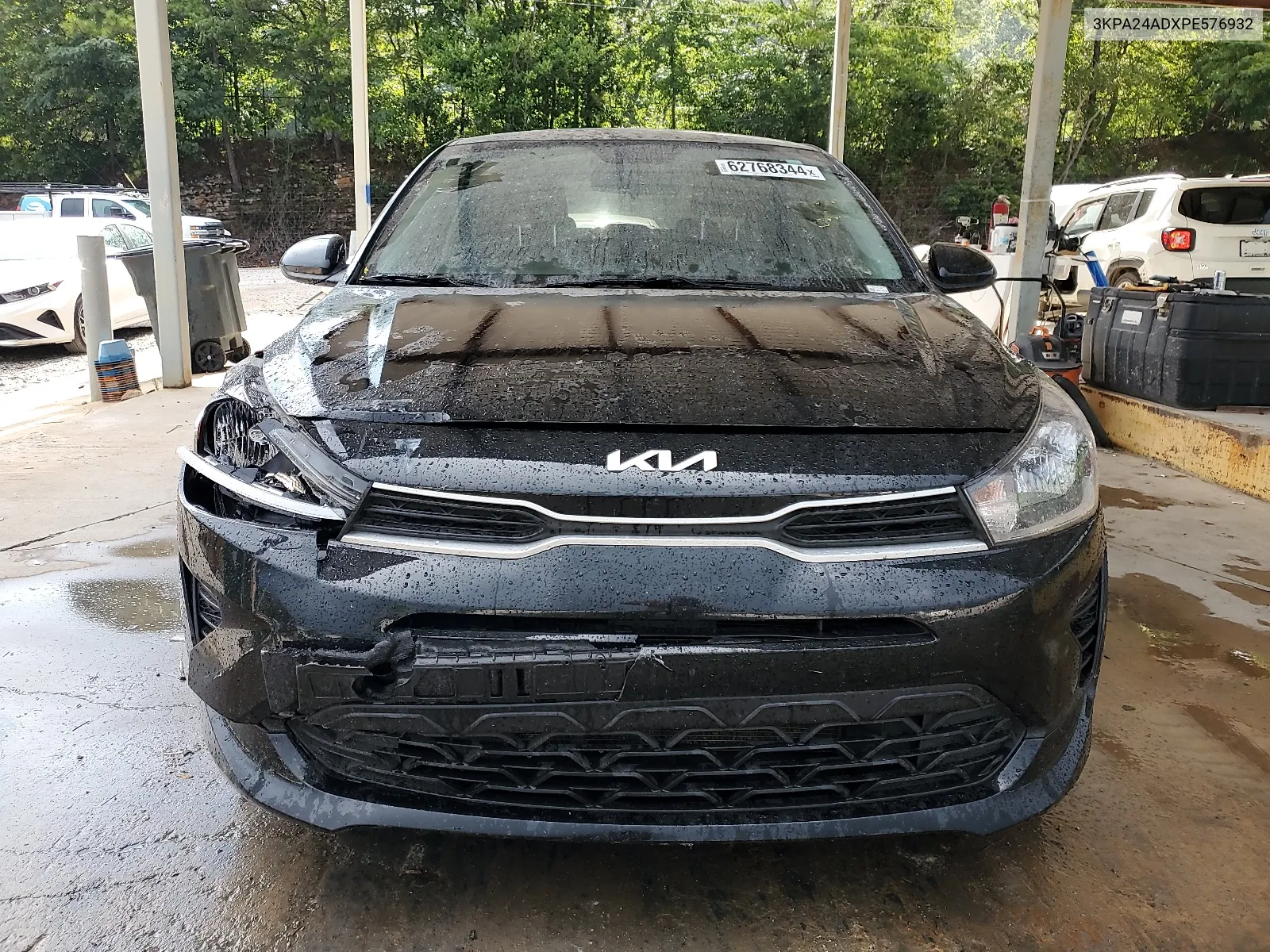 2023 Kia Rio Lx VIN: 3KPA24ADXPE576932 Lot: 62768344