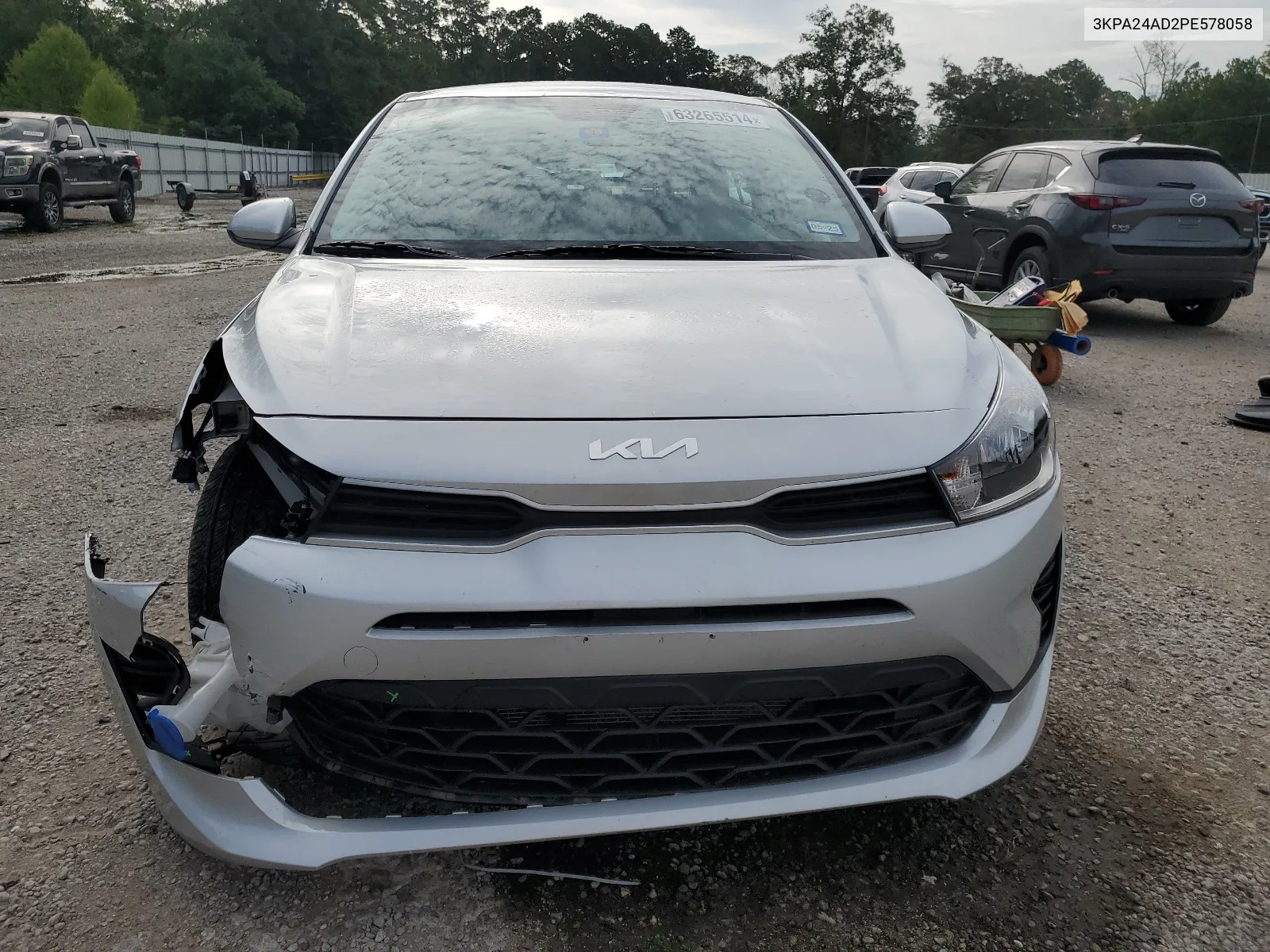 3KPA24AD2PE578058 2023 Kia Rio Lx