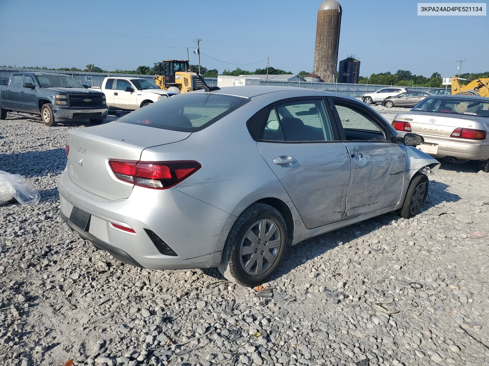 3KPA24AD4PE521134 2023 Kia Rio Lx