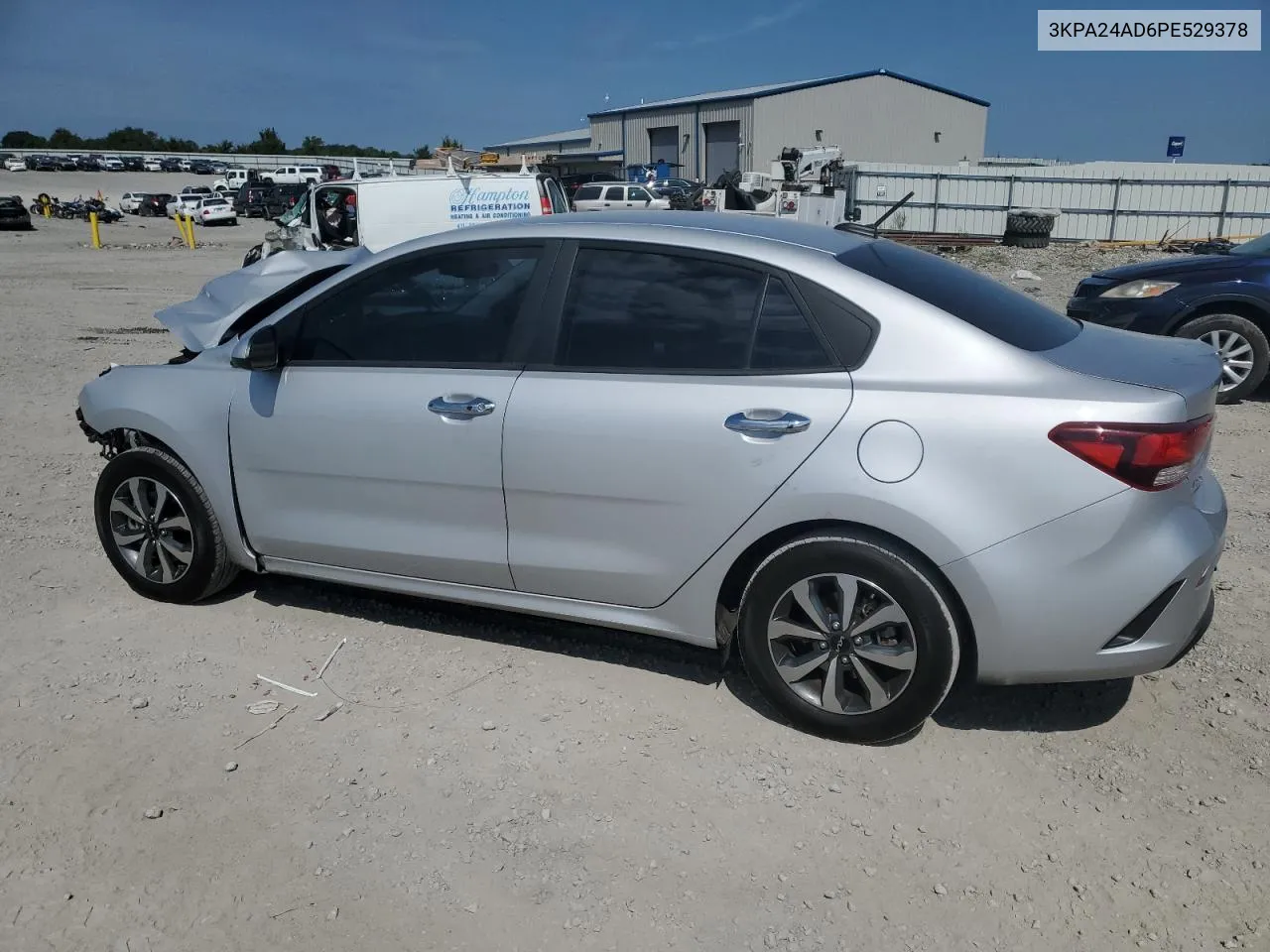 2023 Kia Rio Lx VIN: 3KPA24AD6PE529378 Lot: 67503914