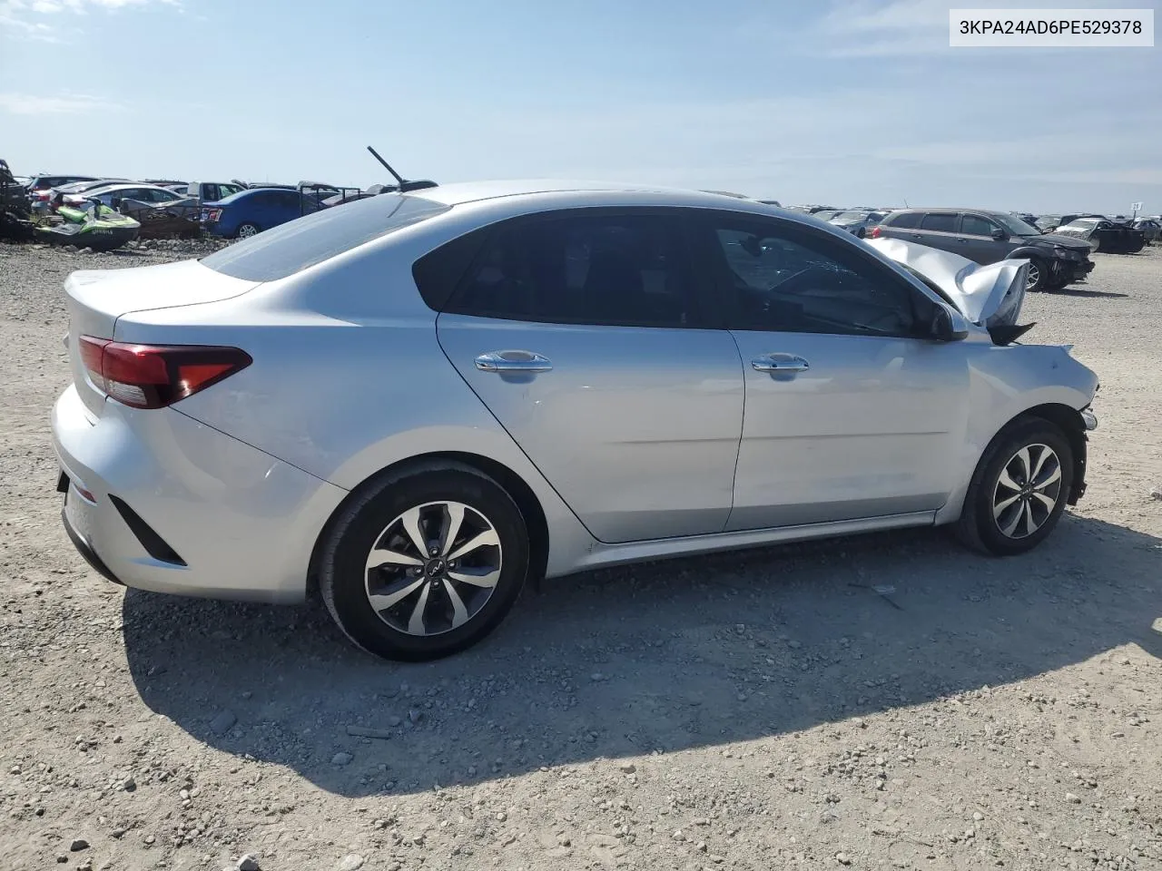 3KPA24AD6PE529378 2023 Kia Rio Lx