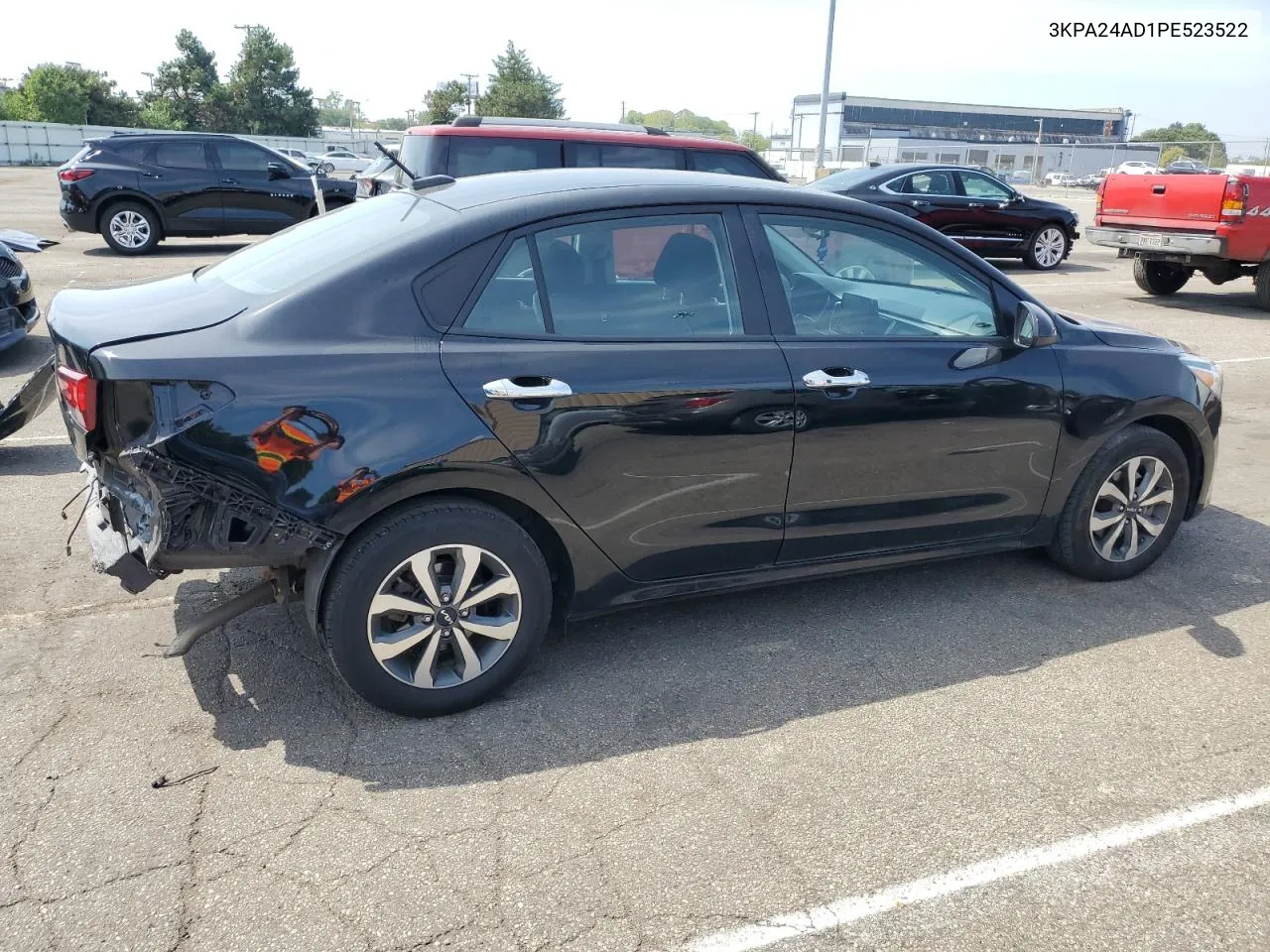 2023 Kia Rio Lx VIN: 3KPA24AD1PE523522 Lot: 68697694