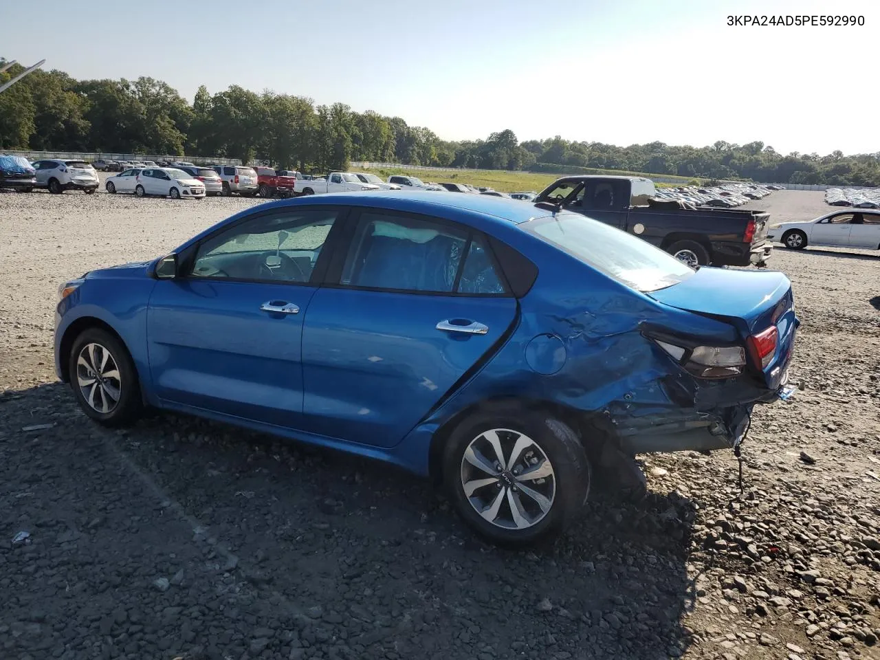 2023 Kia Rio Lx VIN: 3KPA24AD5PE592990 Lot: 69494984