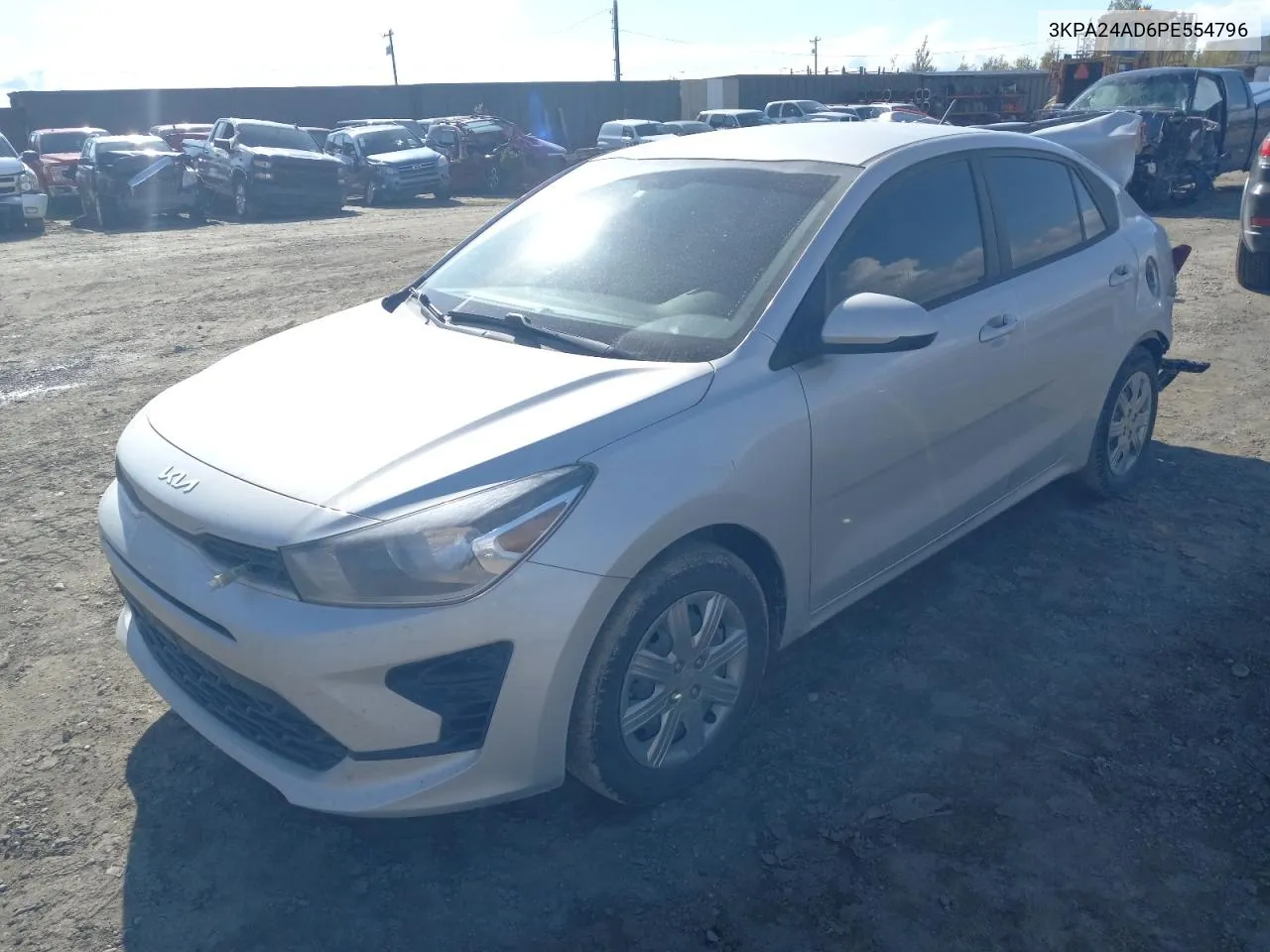 2023 Kia Rio Lx VIN: 3KPA24AD6PE554796 Lot: 69502524