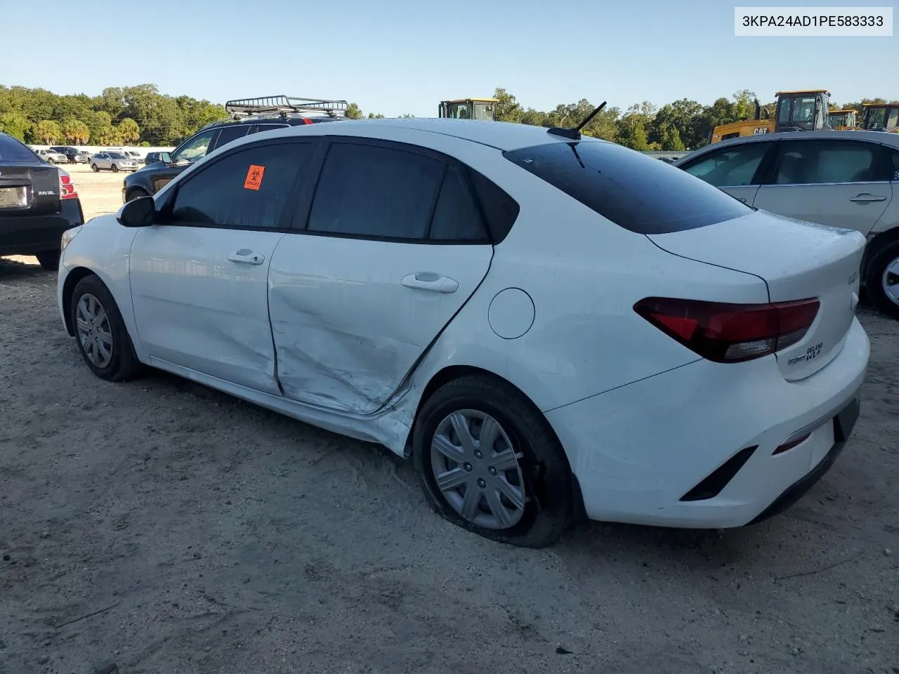 2023 Kia Rio Lx VIN: 3KPA24AD1PE583333 Lot: 69603864