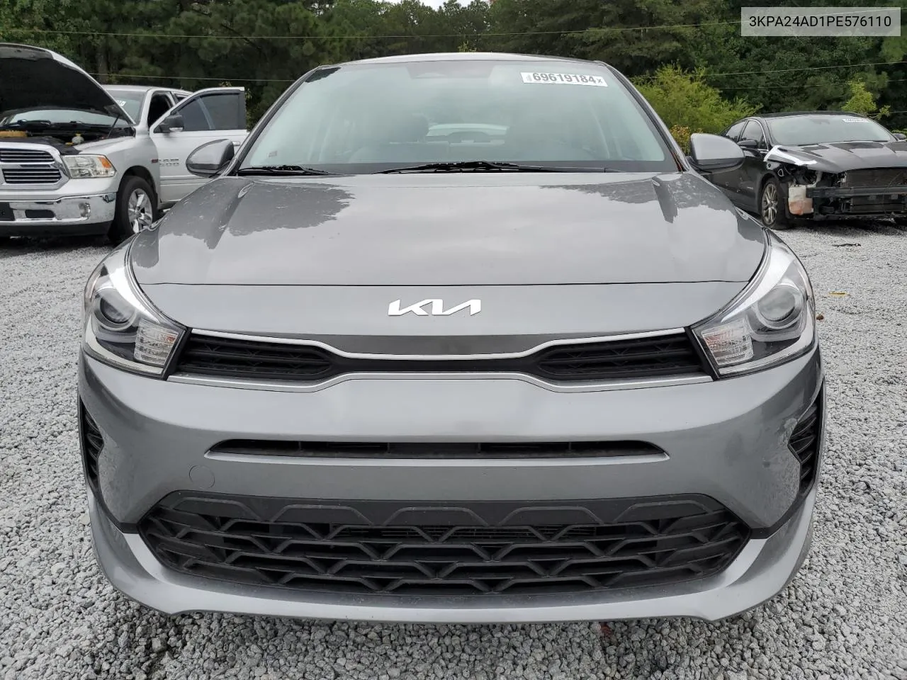 2023 Kia Rio Lx VIN: 3KPA24AD1PE576110 Lot: 69619184