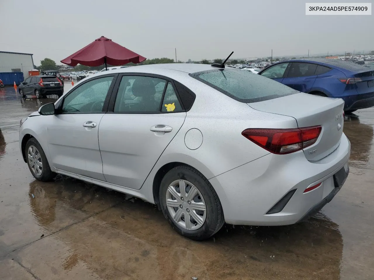 2023 Kia Rio Lx VIN: 3KPA24AD5PE574909 Lot: 69832724