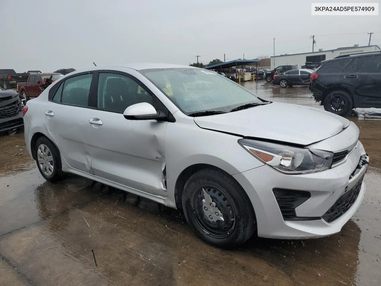 2023 Kia Rio Lx VIN: 3KPA24AD5PE574909 Lot: 69832724