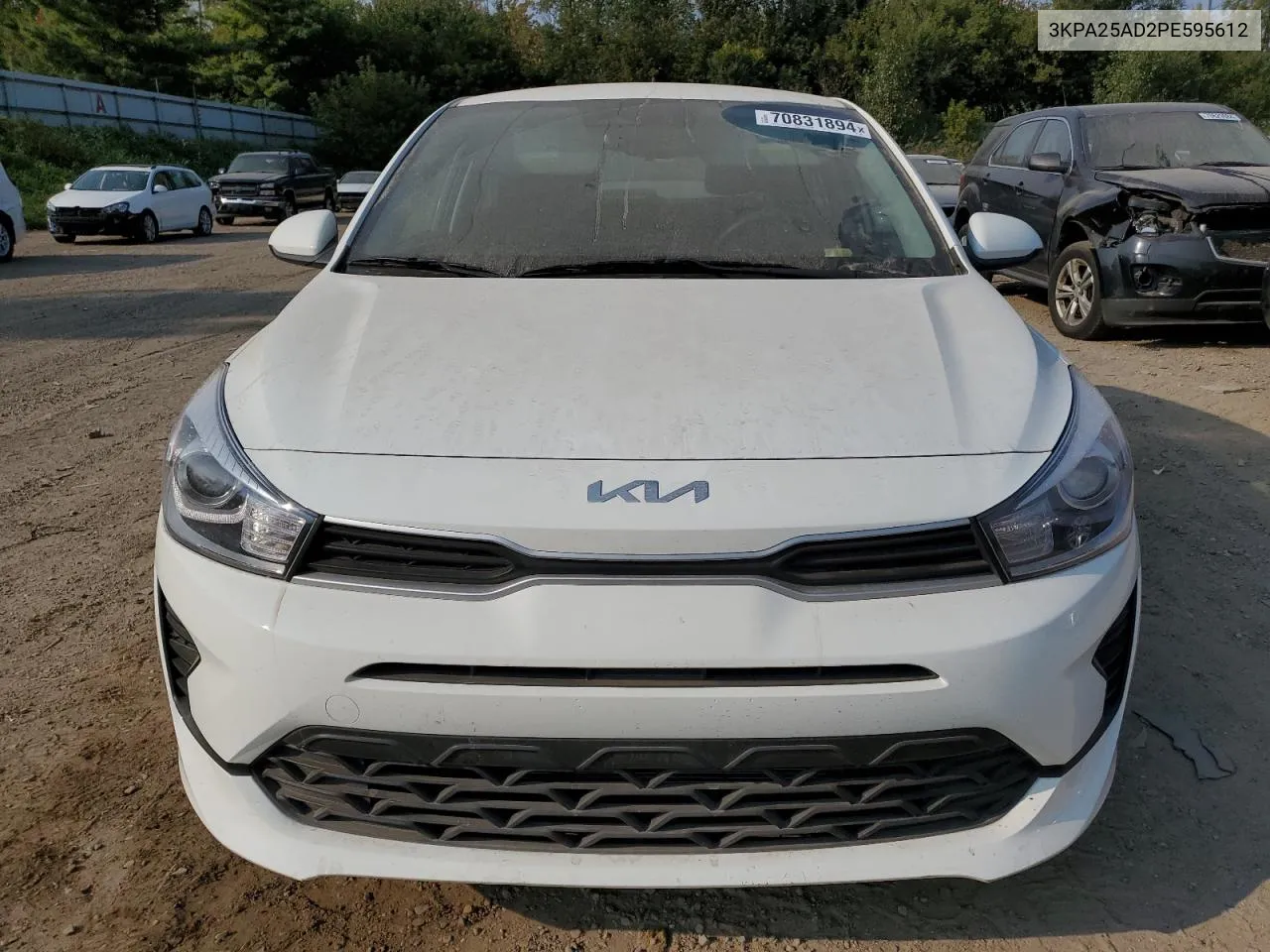 2023 Kia Rio S VIN: 3KPA25AD2PE595612 Lot: 70831894