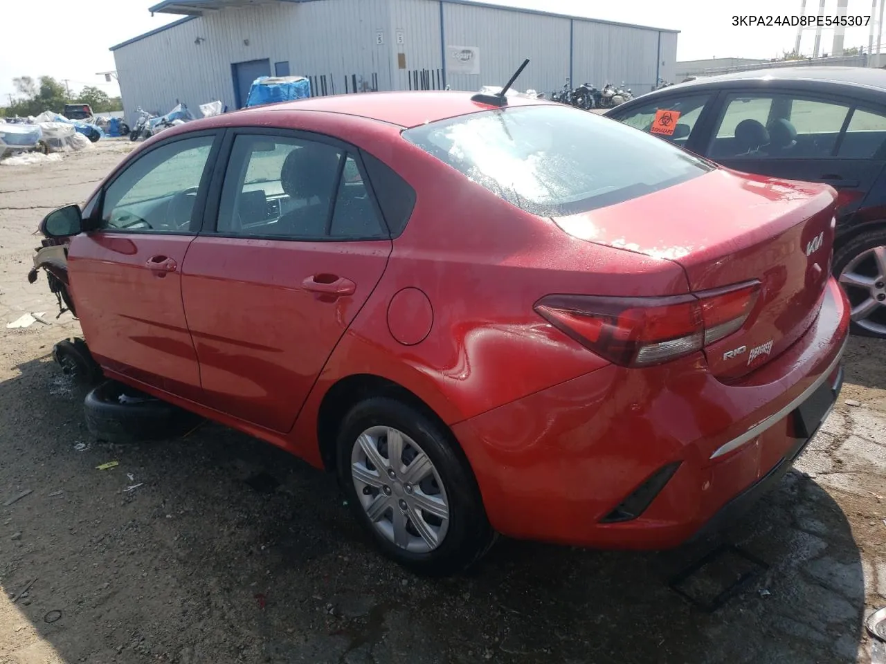 2023 Kia Rio Lx VIN: 3KPA24AD8PE545307 Lot: 70879274