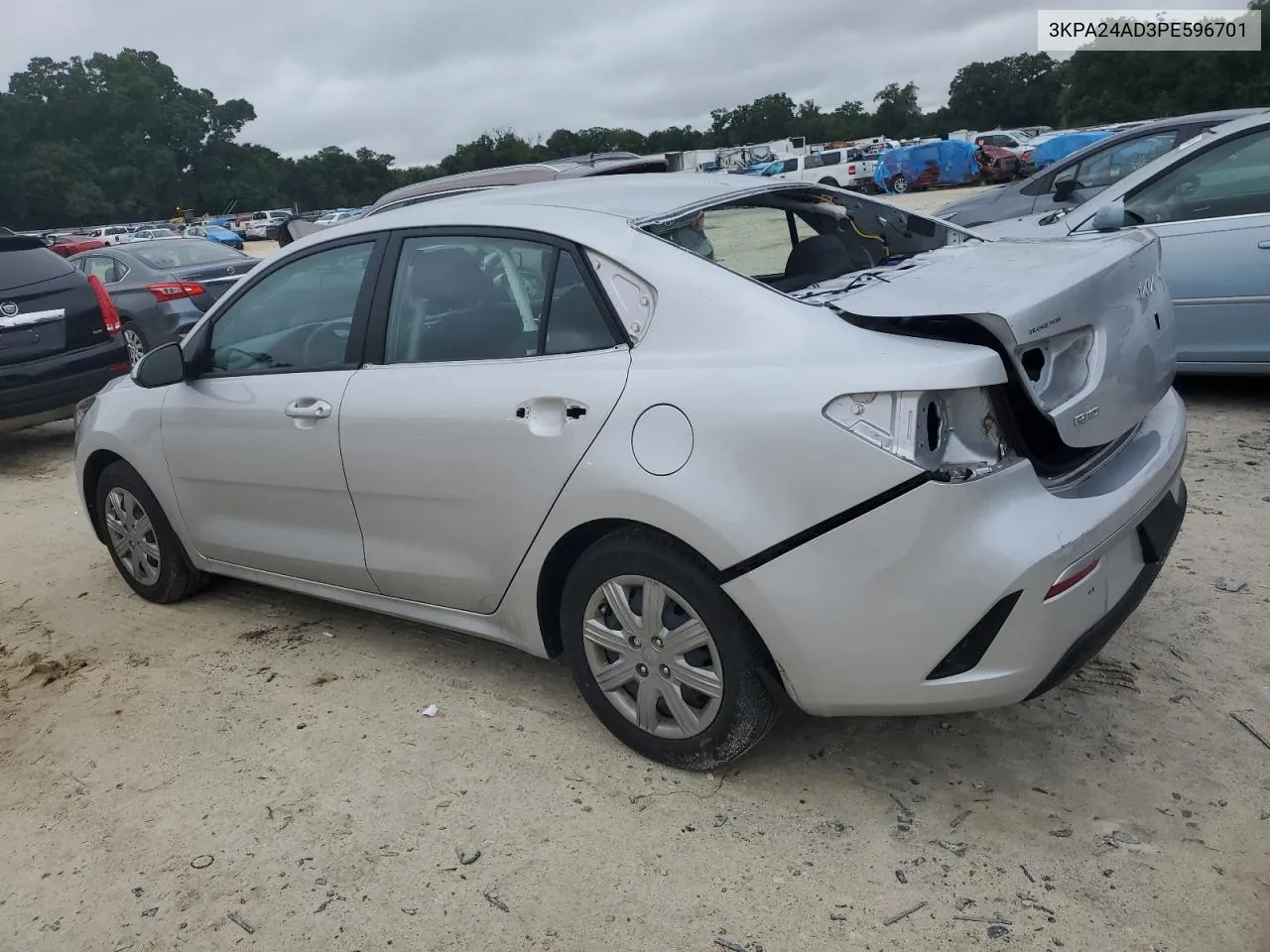 3KPA24AD3PE596701 2023 Kia Rio Lx