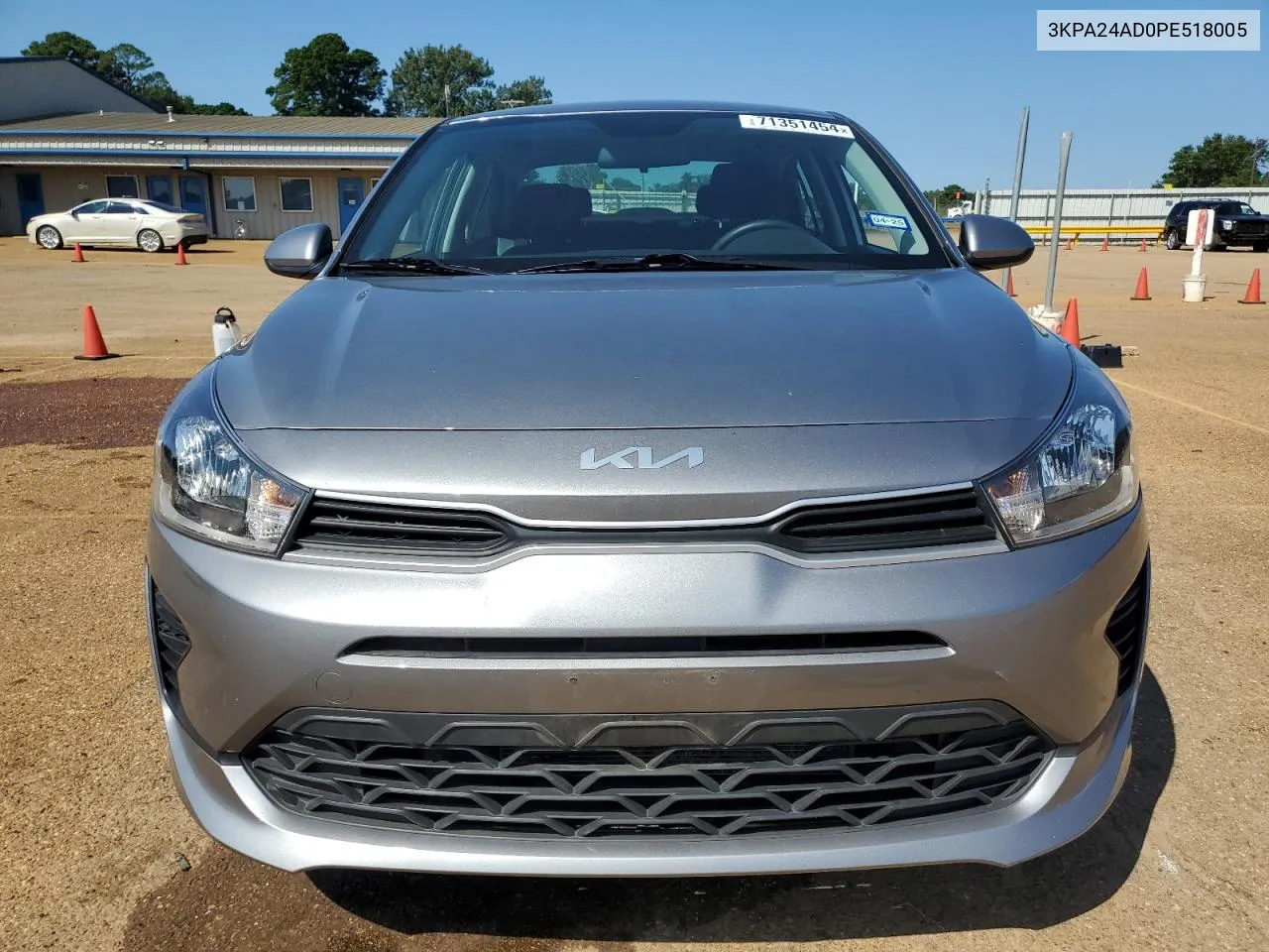 2023 Kia Rio Lx VIN: 3KPA24AD0PE518005 Lot: 71351454