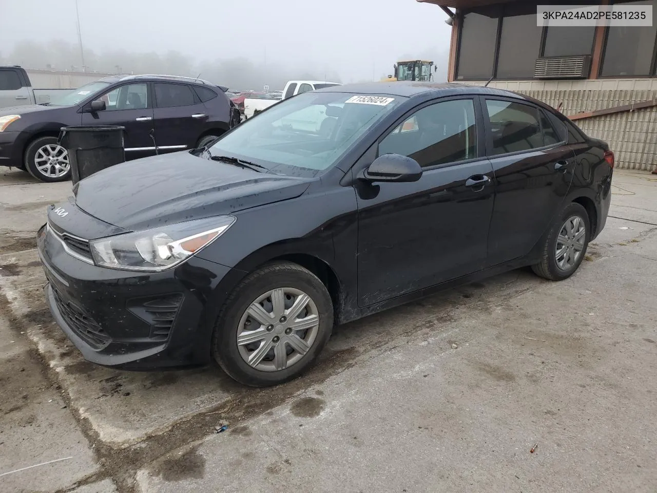 2023 Kia Rio Lx VIN: 3KPA24AD2PE581235 Lot: 71526024