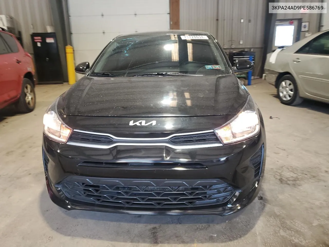 2023 Kia Rio Lx VIN: 3KPA24AD9PE586769 Lot: 71728634