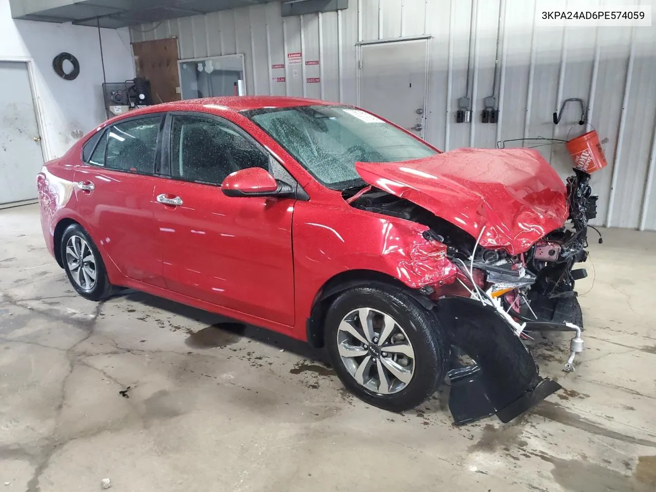 2023 Kia Rio Lx VIN: 3KPA24AD6PE574059 Lot: 72901494