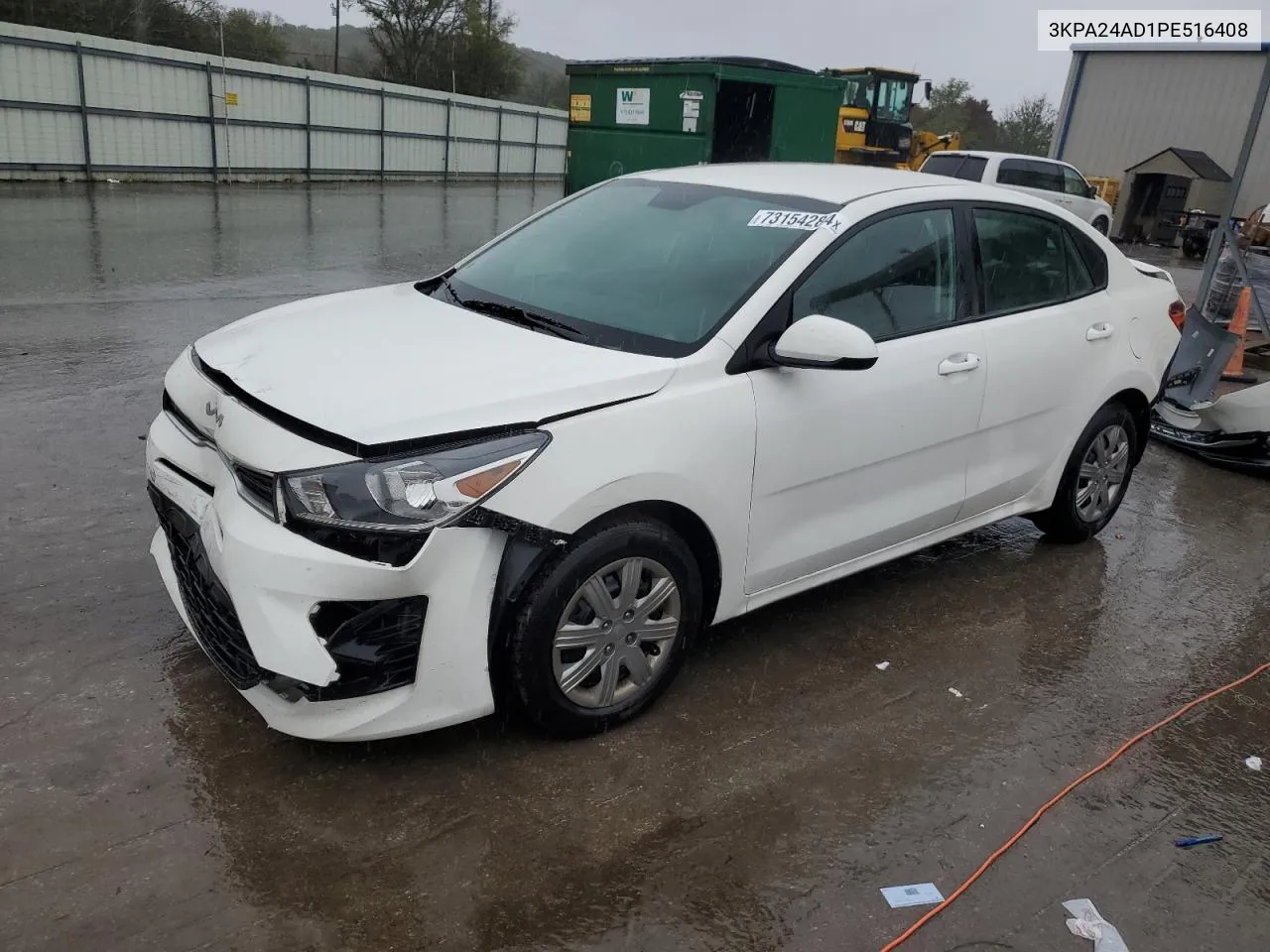 2023 Kia Rio Lx VIN: 3KPA24AD1PE516408 Lot: 73154284