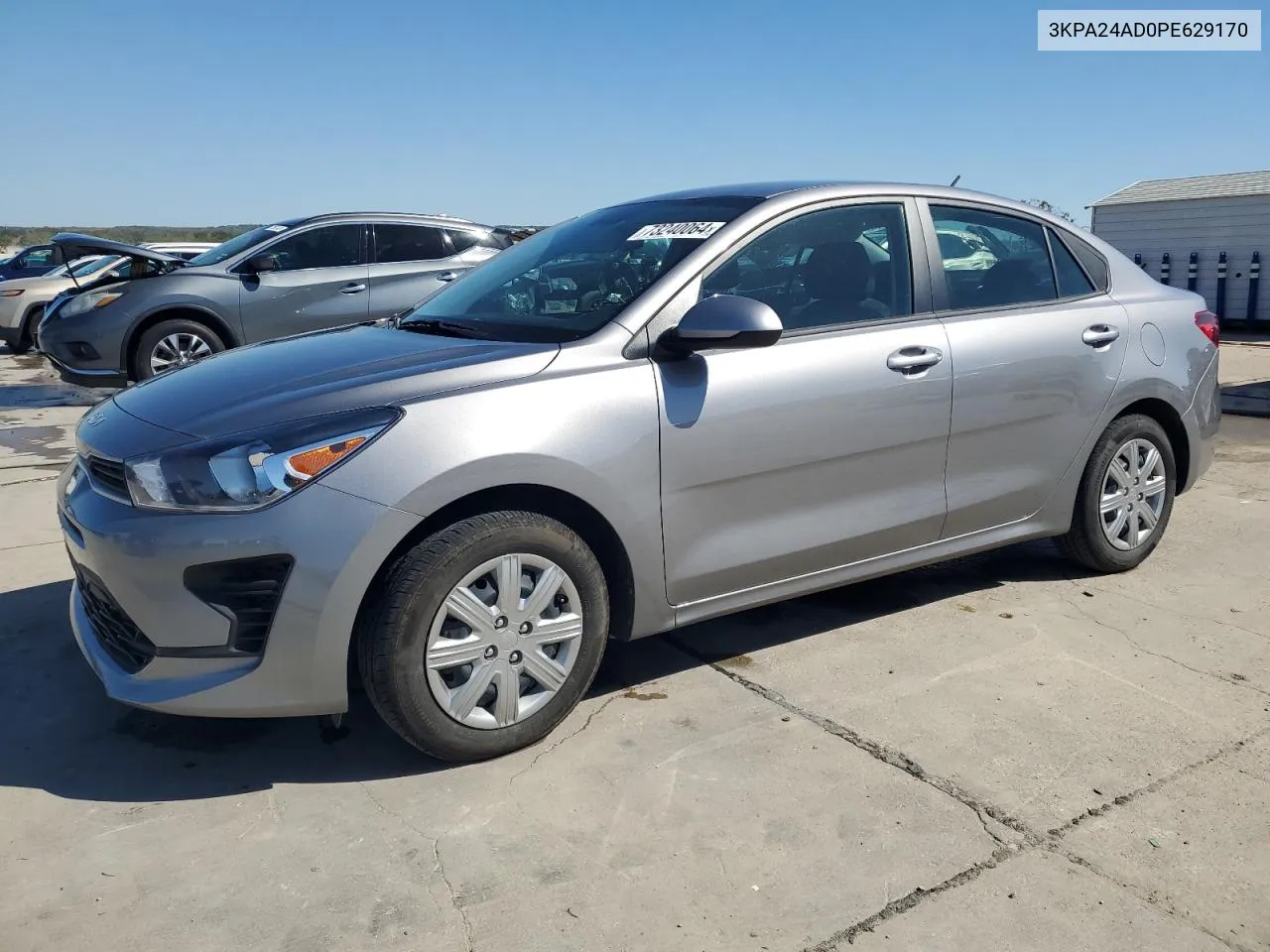 2023 Kia Rio Lx VIN: 3KPA24AD0PE629170 Lot: 73240064