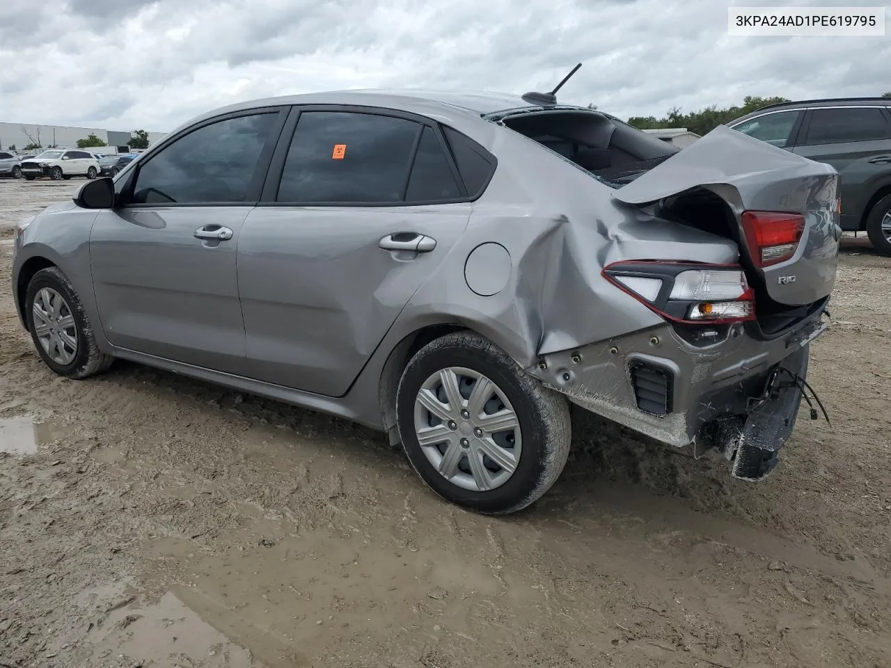 2023 Kia Rio Lx VIN: 3KPA24AD1PE619795 Lot: 73283824