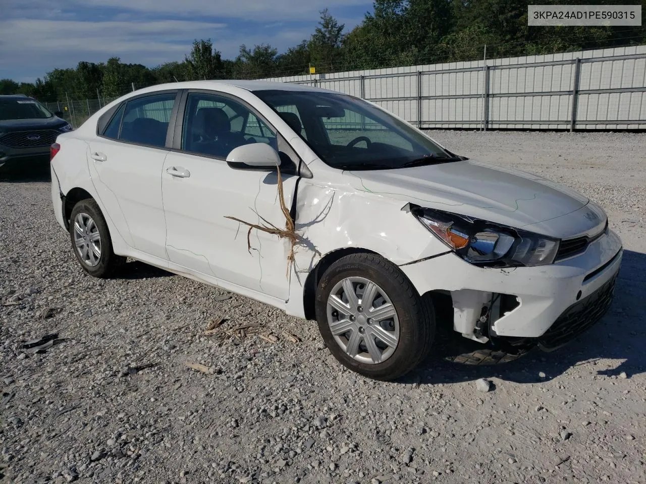 2023 Kia Rio Lx VIN: 3KPA24AD1PE590315 Lot: 73389434