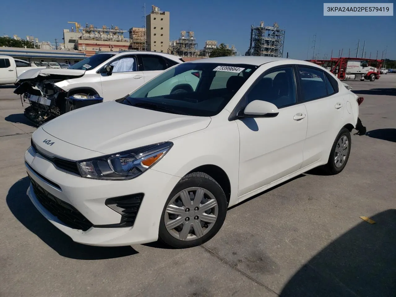 3KPA24AD2PE579419 2023 Kia Rio Lx