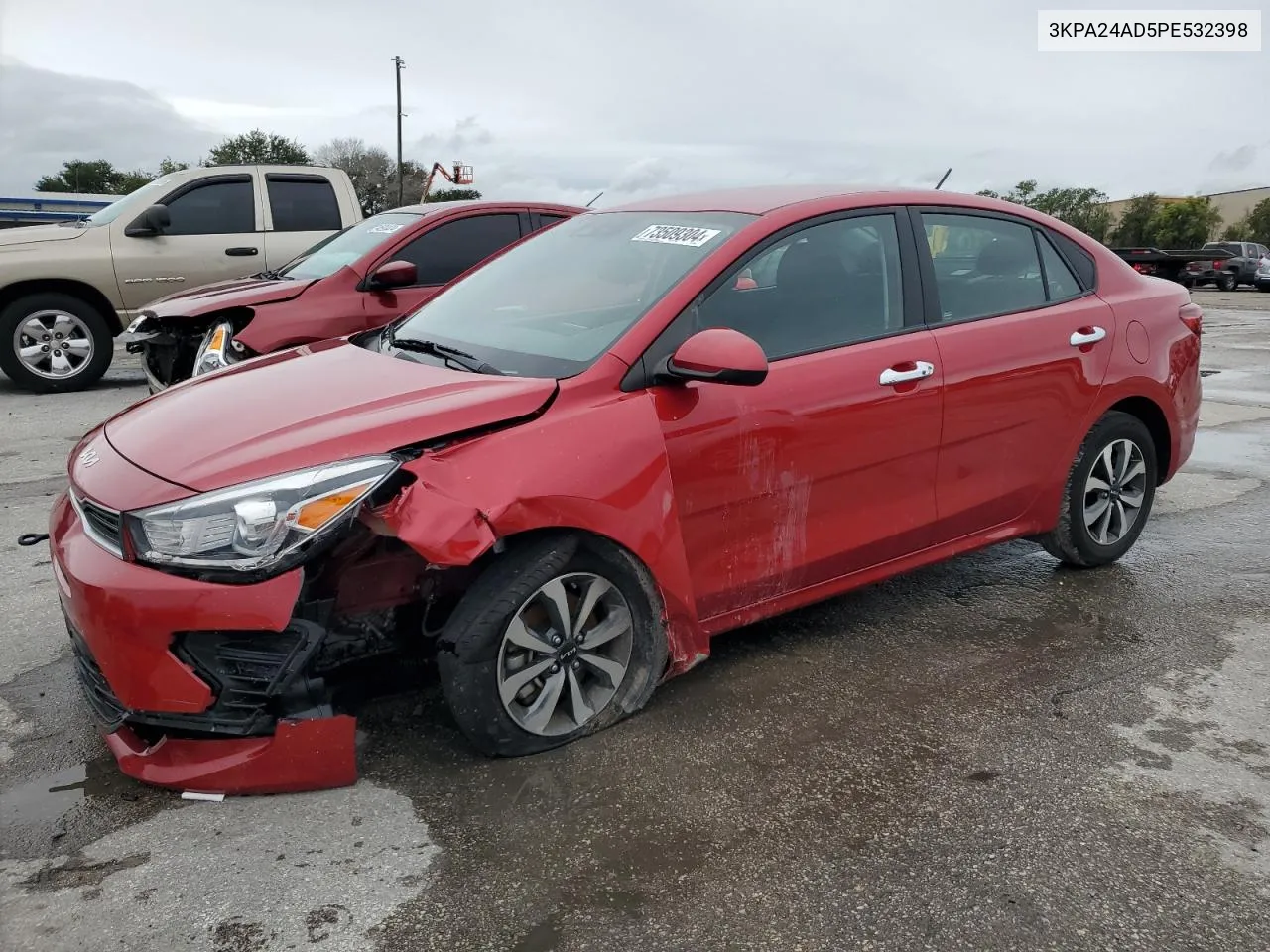 3KPA24AD5PE532398 2023 Kia Rio Lx