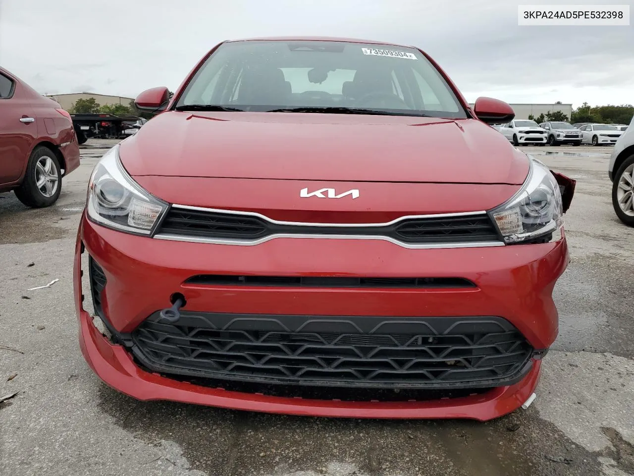 2023 Kia Rio Lx VIN: 3KPA24AD5PE532398 Lot: 73509304