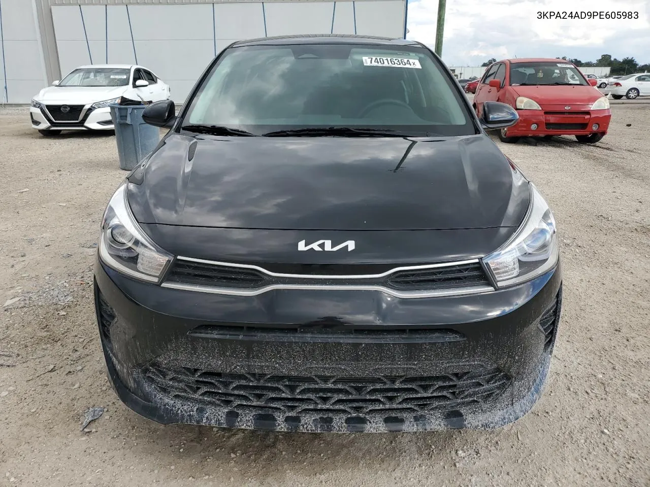 2023 Kia Rio Lx VIN: 3KPA24AD9PE605983 Lot: 74016364