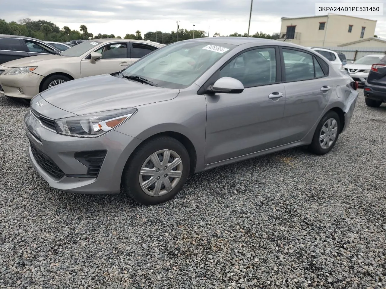 2023 Kia Rio Lx VIN: 3KPA24AD1PE531460 Lot: 74285564