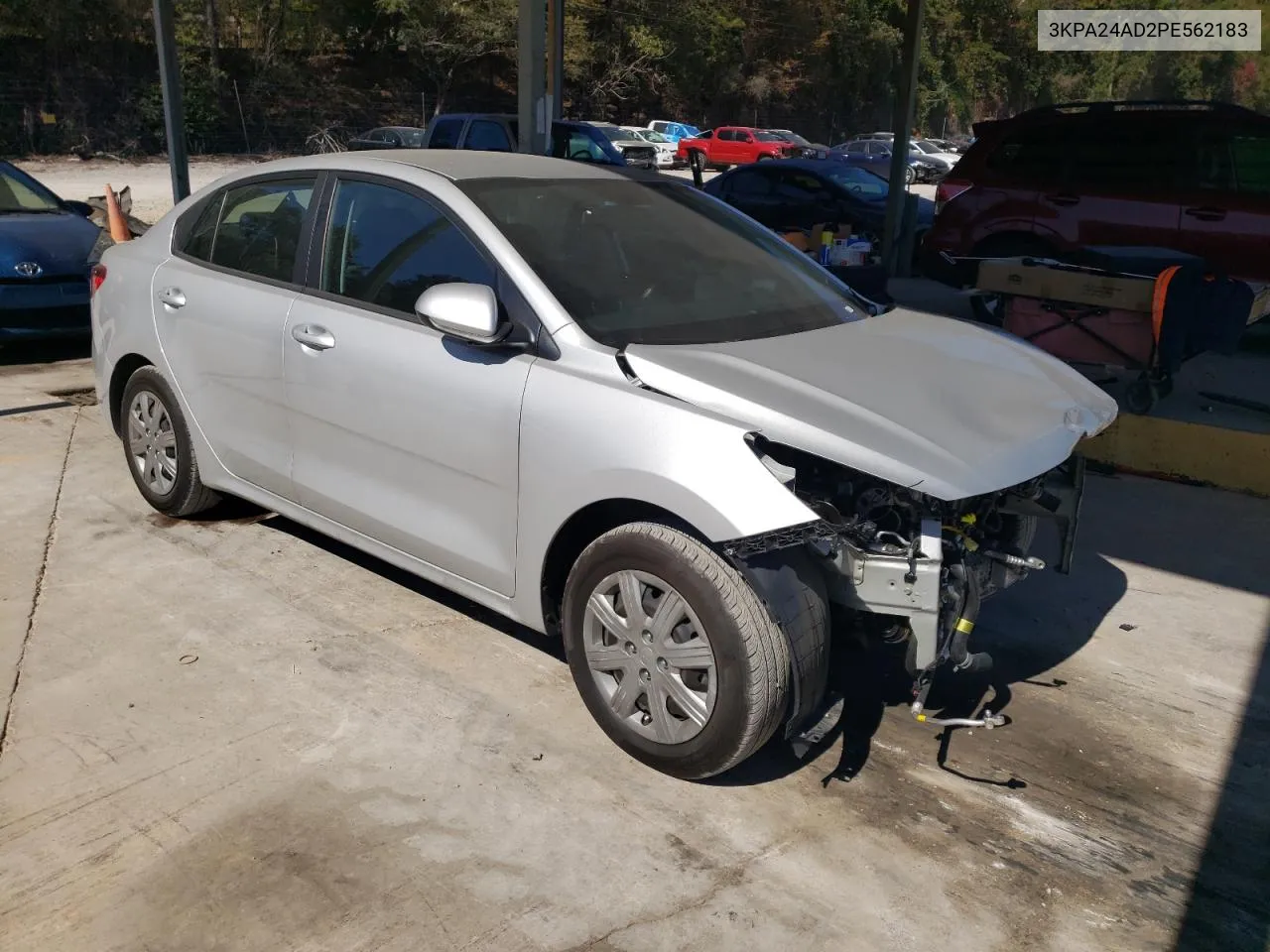 2023 Kia Rio Lx VIN: 3KPA24AD2PE562183 Lot: 77442664