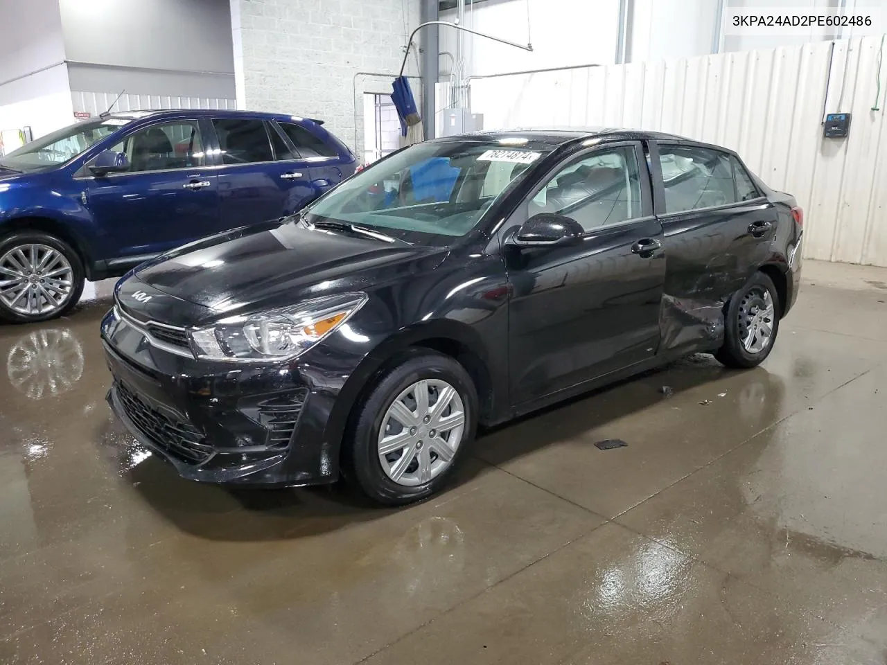 2023 Kia Rio Lx VIN: 3KPA24AD2PE602486 Lot: 78274874