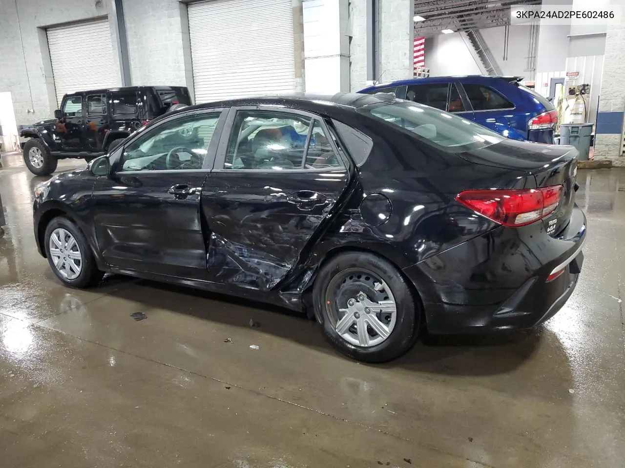 2023 Kia Rio Lx VIN: 3KPA24AD2PE602486 Lot: 78274874