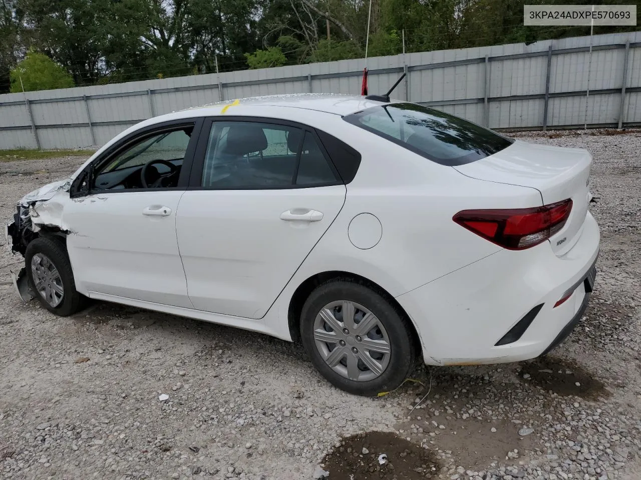 2023 Kia Rio Lx VIN: 3KPA24ADXPE570693 Lot: 78916814