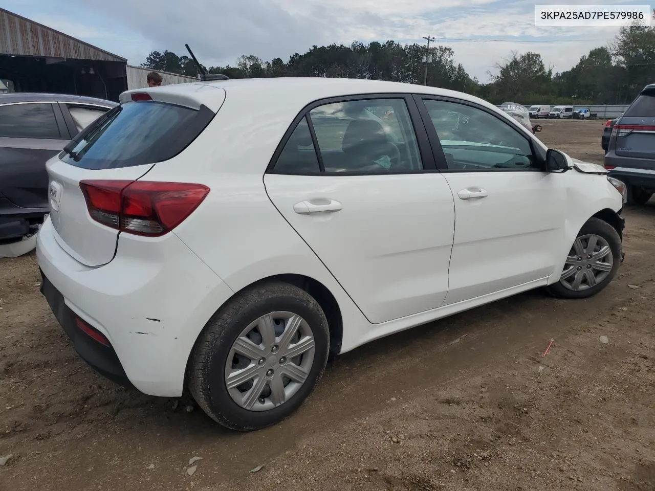 2023 Kia Rio S VIN: 3KPA25AD7PE579986 Lot: 80051104