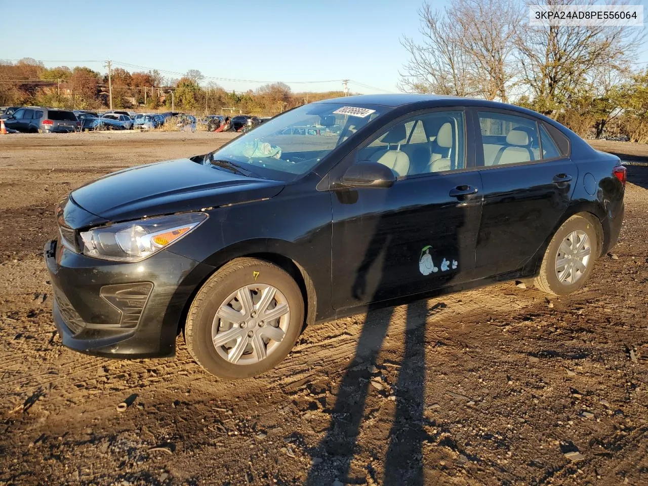 2023 Kia Rio Lx VIN: 3KPA24AD8PE556064 Lot: 80366604