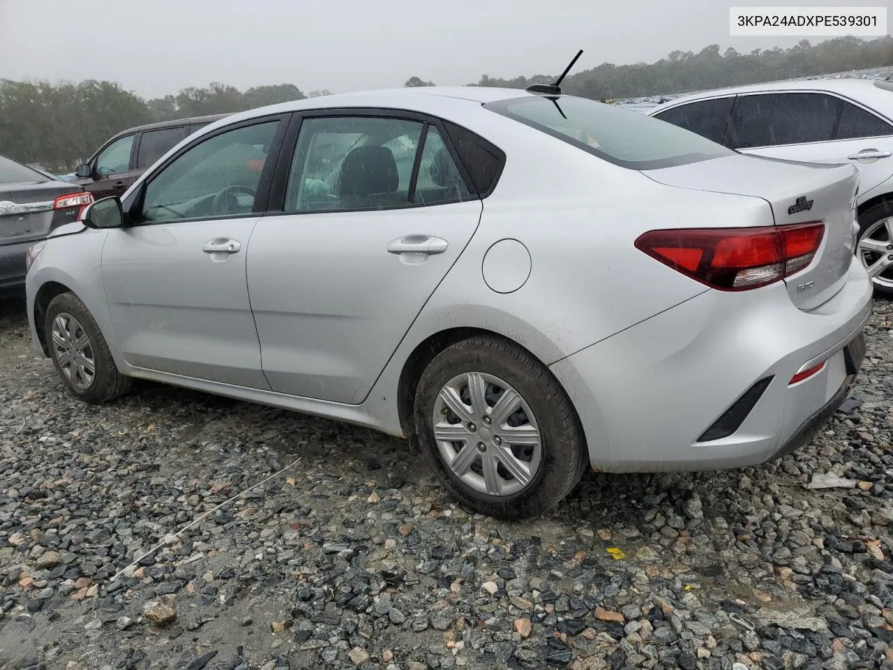 2023 Kia Rio Lx VIN: 3KPA24ADXPE539301 Lot: 81147584