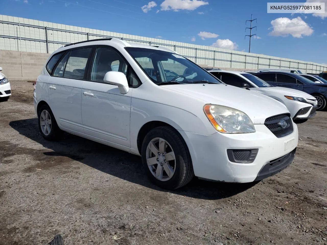 2007 Kia Rondo Base VIN: KNAFG525977081185 Lot: 62184994