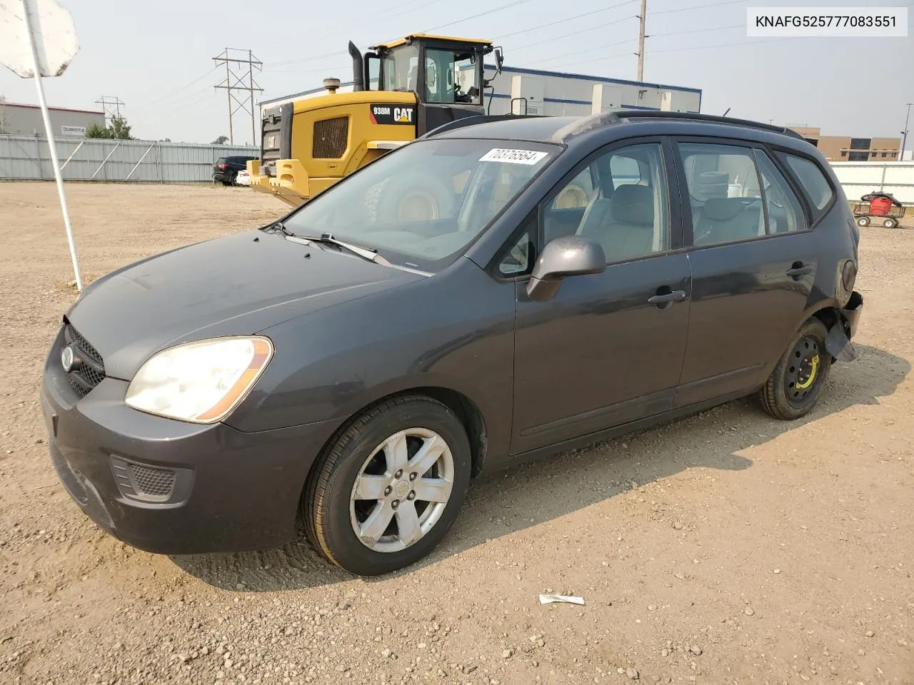 2007 Kia Rondo Base VIN: KNAFG525777083551 Lot: 70376564