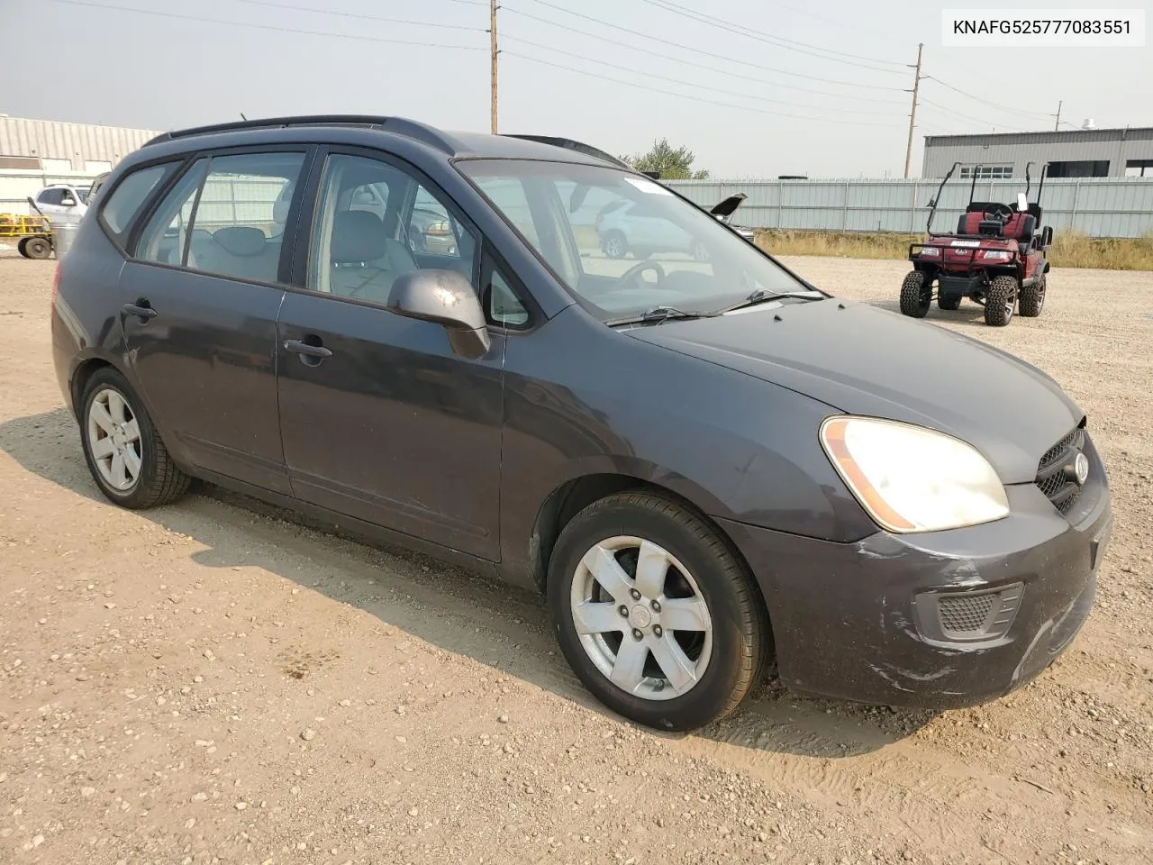 2007 Kia Rondo Base VIN: KNAFG525777083551 Lot: 70376564