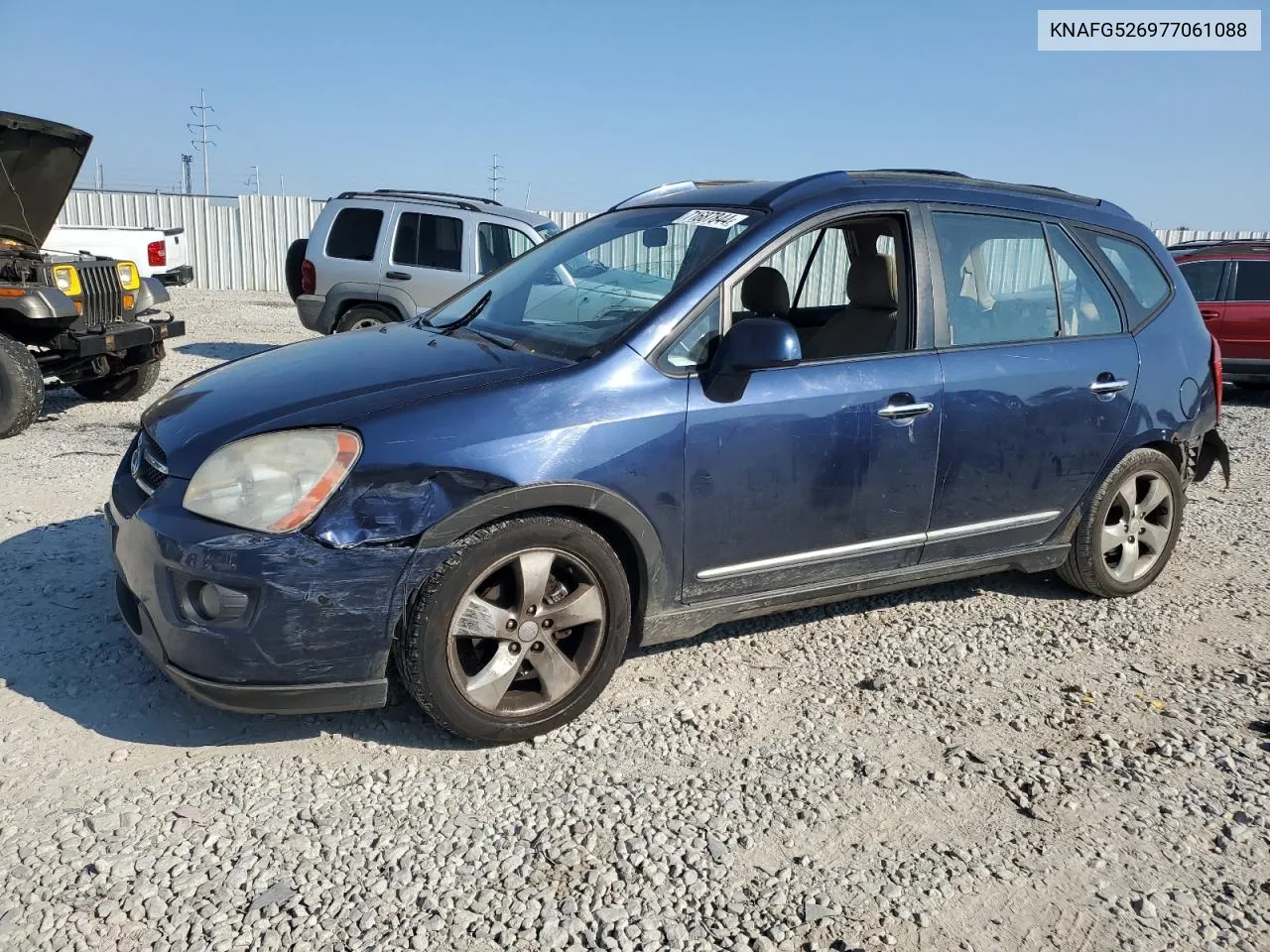 KNAFG526977061088 2007 Kia Rondo Lx