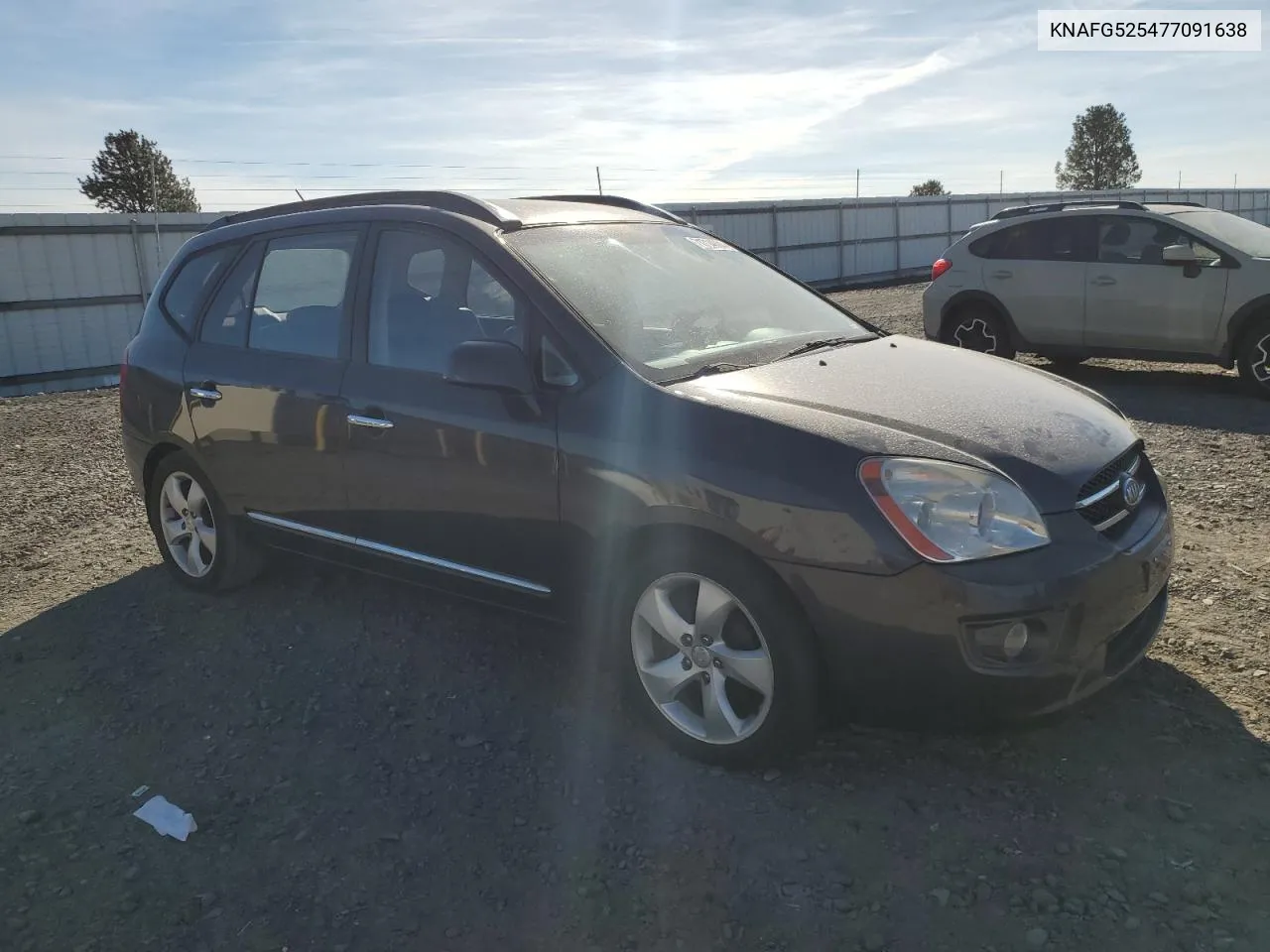 2007 Kia Rondo Base VIN: KNAFG525477091638 Lot: 71714004