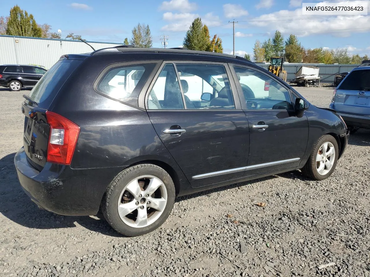 2007 Kia Rondo Lx VIN: KNAFG526477036423 Lot: 76145744