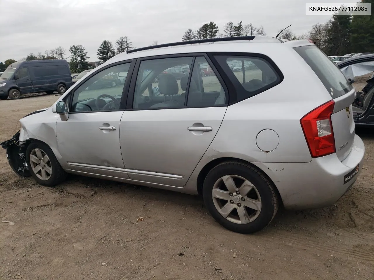 2007 Kia Rondo Lx VIN: KNAFG526777112085 Lot: 80942224