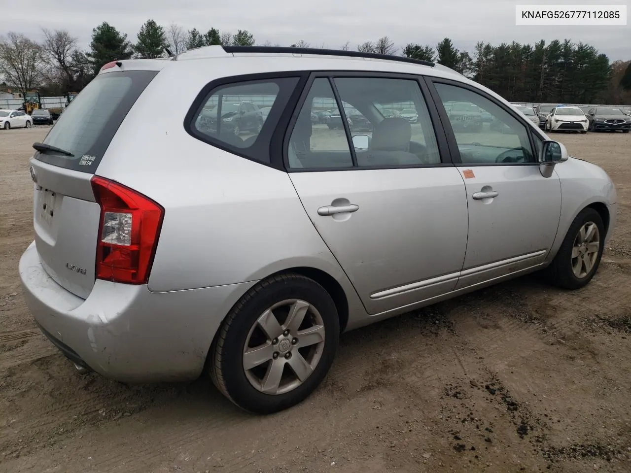 2007 Kia Rondo Lx VIN: KNAFG526777112085 Lot: 80942224