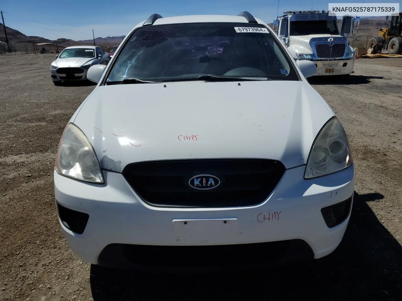 2008 Kia Rondo Base VIN: KNAFG525787175339 Lot: 67973964